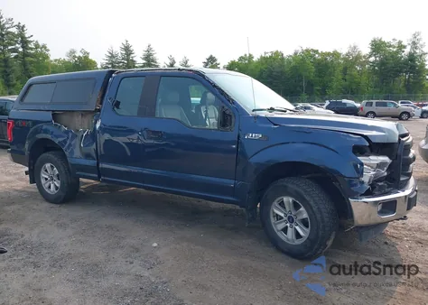 2017 Ford F150 Super Cab из США, поврежденный, VIN 1FTEX1E8XHFC74031